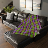 41CB  Colorful Plaid Blanket