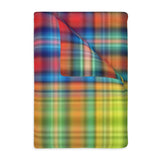 64CB  Colorful Plaid Blanket