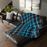 56CB  Colorful Plaid Blanket