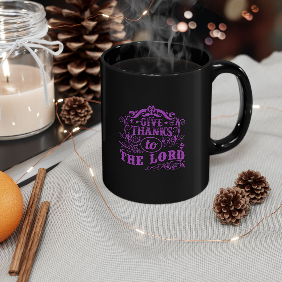10BM  Black Christian Mug