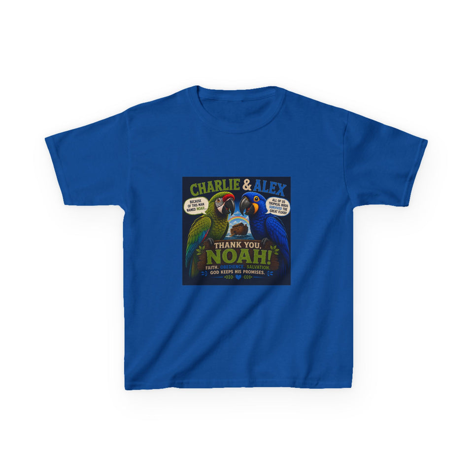Charlie & Alex Kids T-Shirt – Thank You, Noah CA26