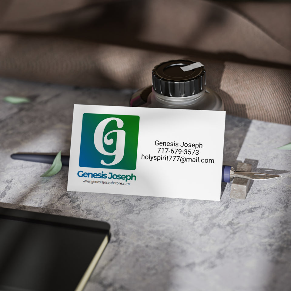 4GJ  Genesis Joseph Business Cards