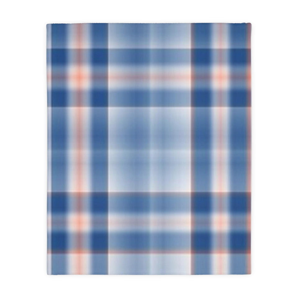5CB  Colorful Plaid Blanket