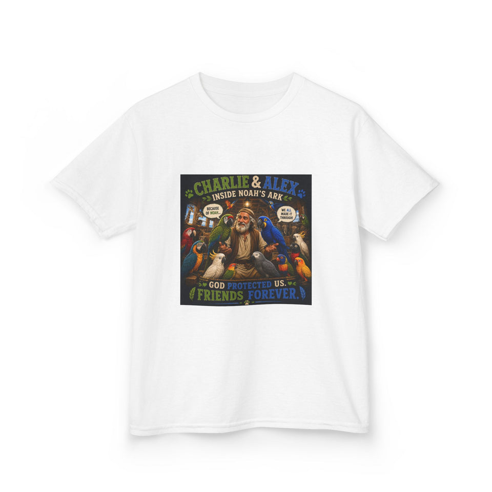 Charlie & Alex Kids T-Shirt – Inside Noah’s Ark CA27