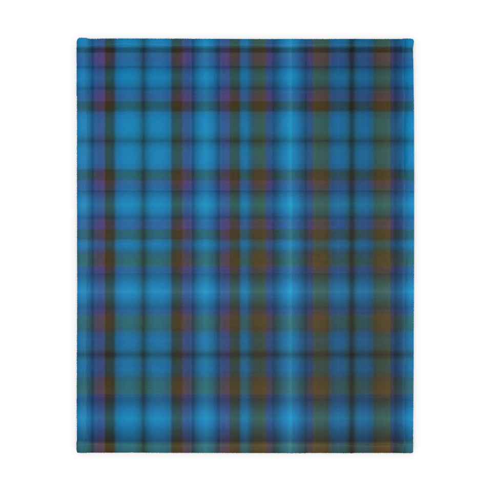 22CB  Colorful Plaid Blanket