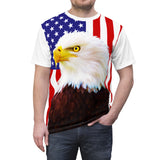 3ATS  Bald Eagle and US Flag