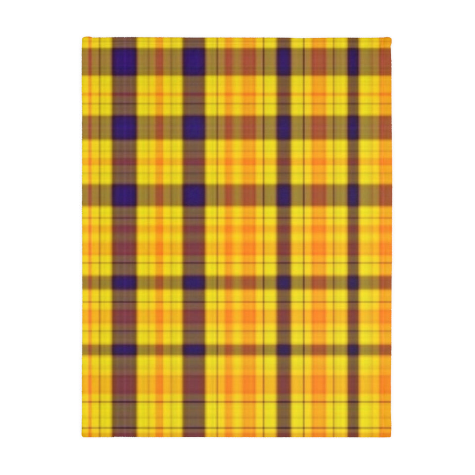 33CB  Colorful Plaid Blanket