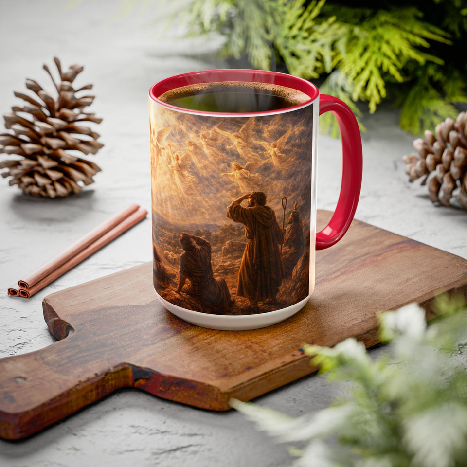 BSM47  Angels Visiting the Shepherds Mug