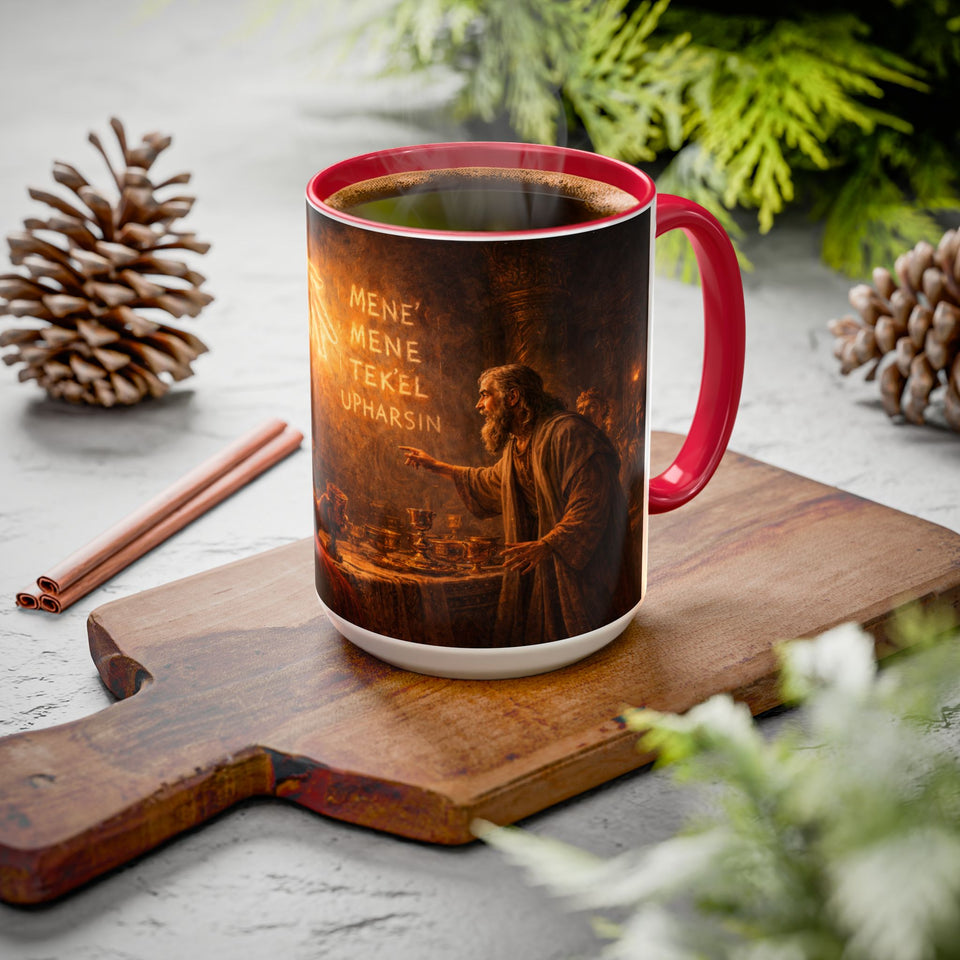 BSM40  The Handwriting on the Wall Mug