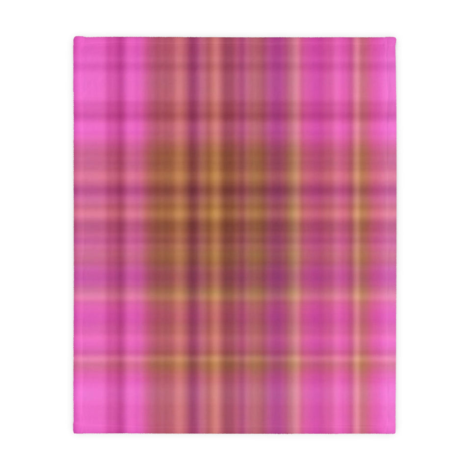 11CB  Colorful Plaid Blanket
