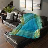 16CB  Colorful Plaid Blanket