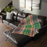 43CB  Colorful Plaid Blanket