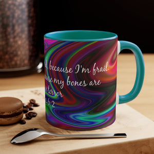 50CMSM  Colorful Marble Psalms 6:2 Mug