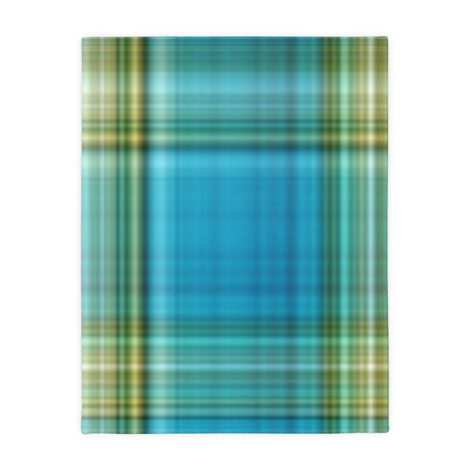 16CB  Colorful Plaid Blanket