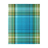 16CB  Colorful Plaid Blanket