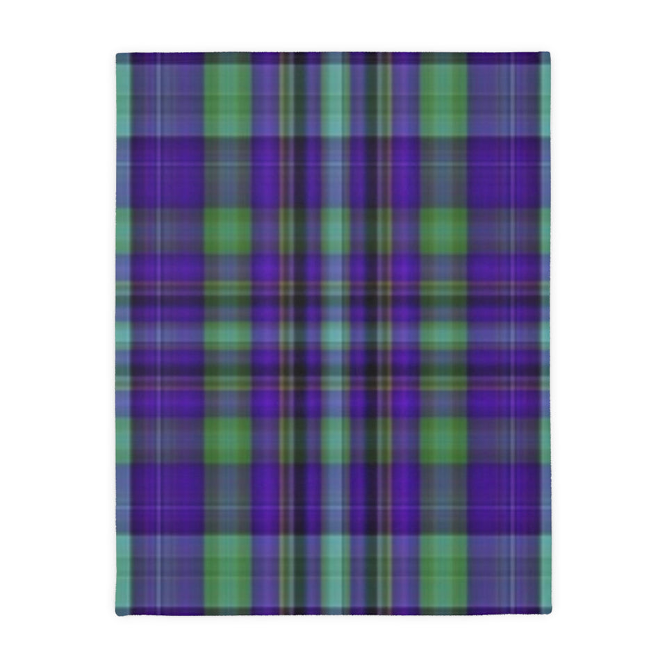 31CB  Colorful Plaid Blanket