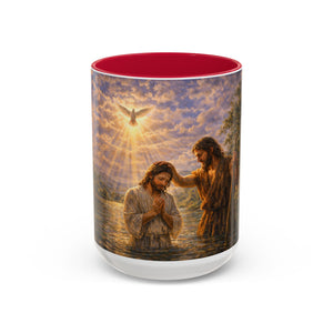 BSM53. Jesus Baptism Mug