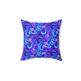 25PCF  Peacock Feather Pillow