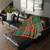 63CB  Colorful Plaid Blanket
