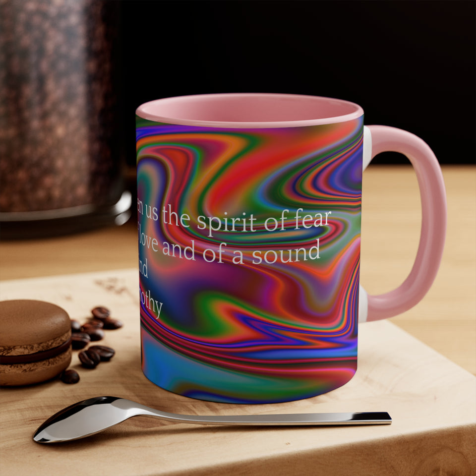 31CMSM  Colorful Marble 2 Timothy Mug