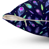 63PCF  Peacock Feather Pillows