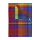 52CB  Colorful Plaid Blanket