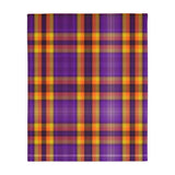 40CB  Colorful Plaid Blanket