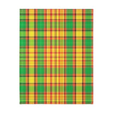 65CB  Colorful Plaid Blanket