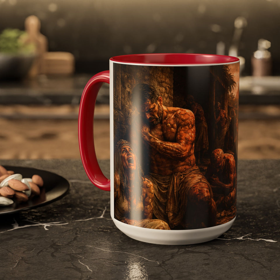 BSM25  The Sixth Plague boils on the Egyptians Mug