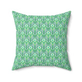 18PCF  Peacock Feather Pillow