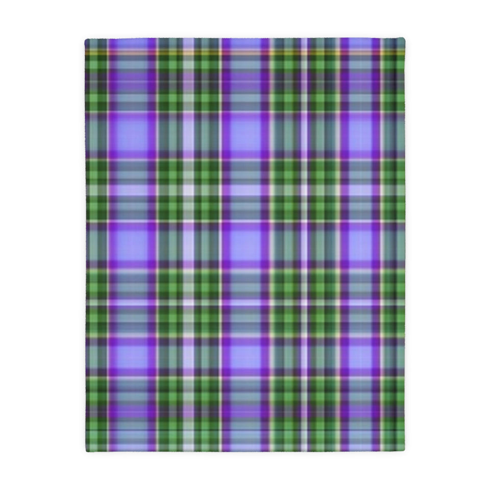 32CB  Colorful Plaid Blanket