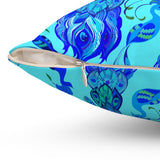 23PCF  Peacock Feather Pillow