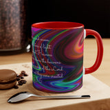 61CMSM  Colorful Marble Psalms 148: 3-5  Mug