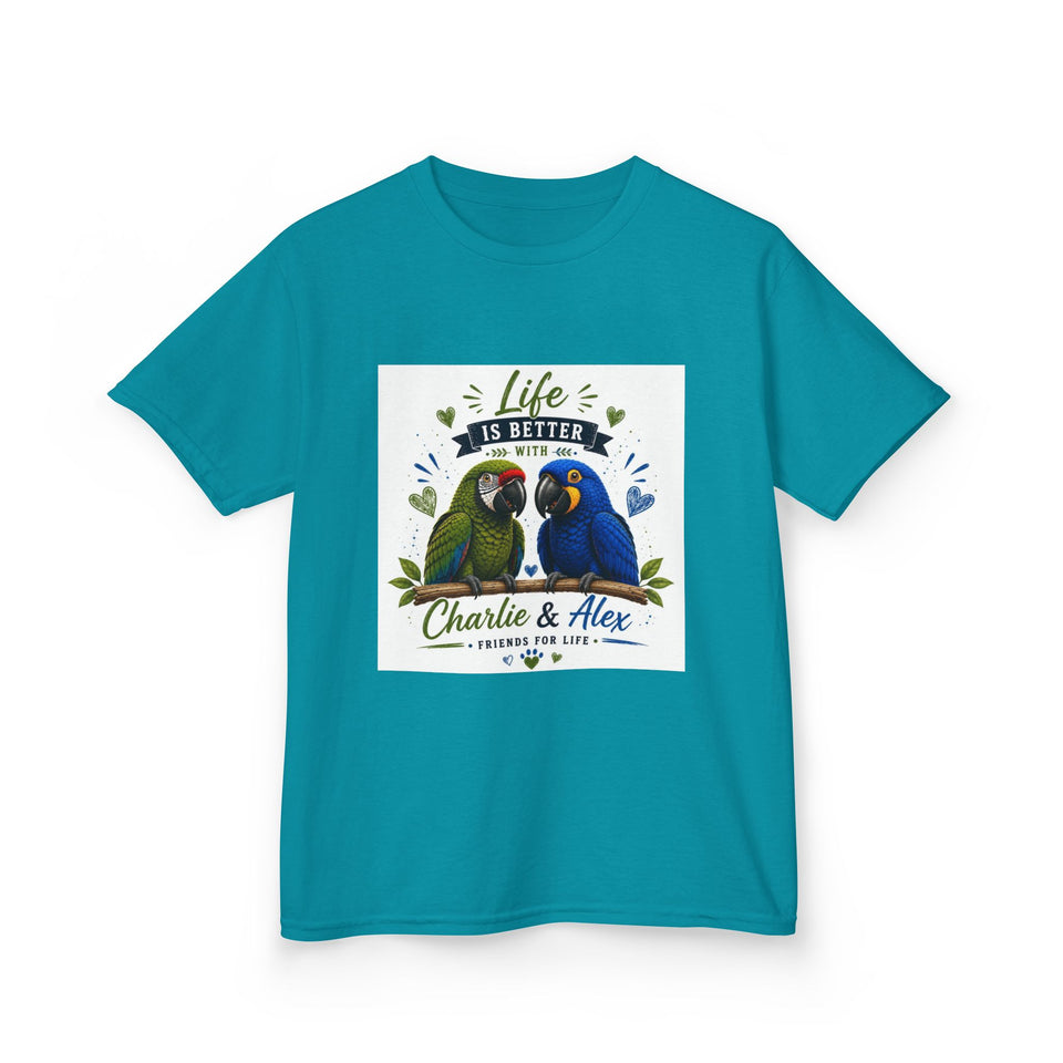 Life Is Better with Charlie & Alex – Kids T-Shirt  CA30