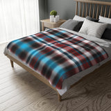 54CB  Colorful Plaid Blanket