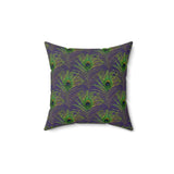 11PCF  Peacock Feather Pillow