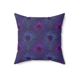 14PCF  Peacock Feather Pillow