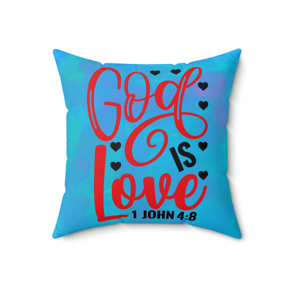 14WCP  Watercolor Christian Pillow