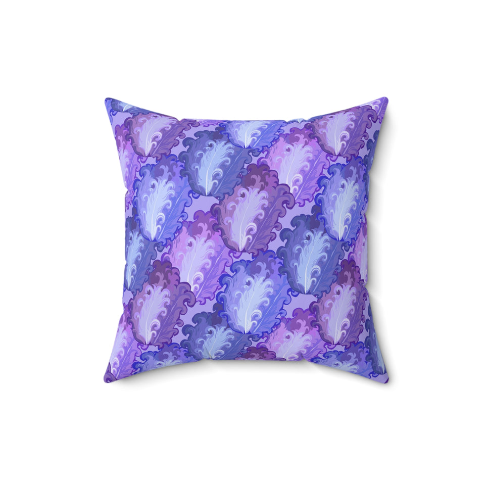 22PCF  Peacock Feather Pillow