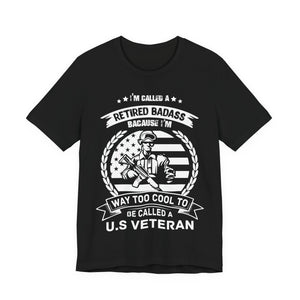 11USAR  Retired US Veterans Military t shirt