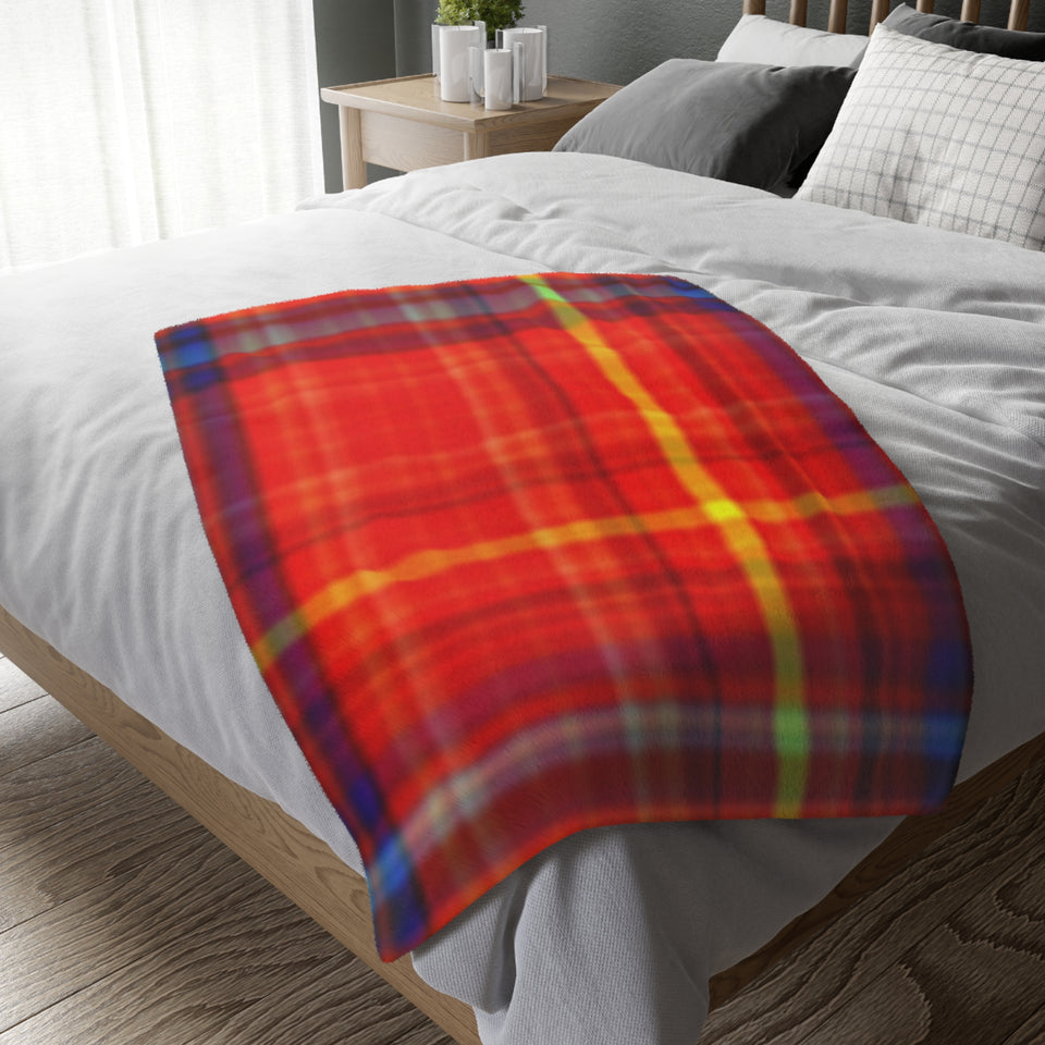 46CB  Colorful Plaid Blankets