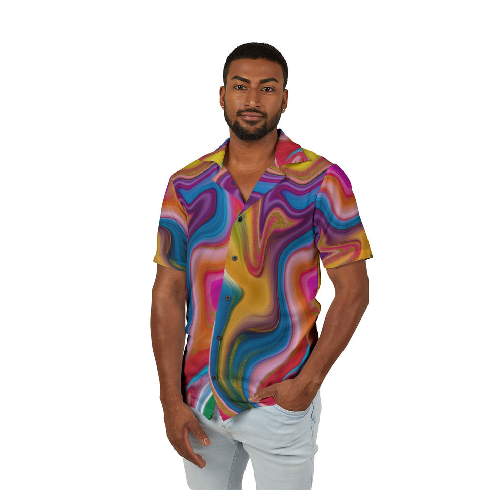 85CHS  Colorful Hawaiian Shirt