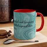 13CMSM  Colorful Marble Daniel 9:9 Mug