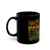 48CM   The names of God Christian Black Coffee Mug