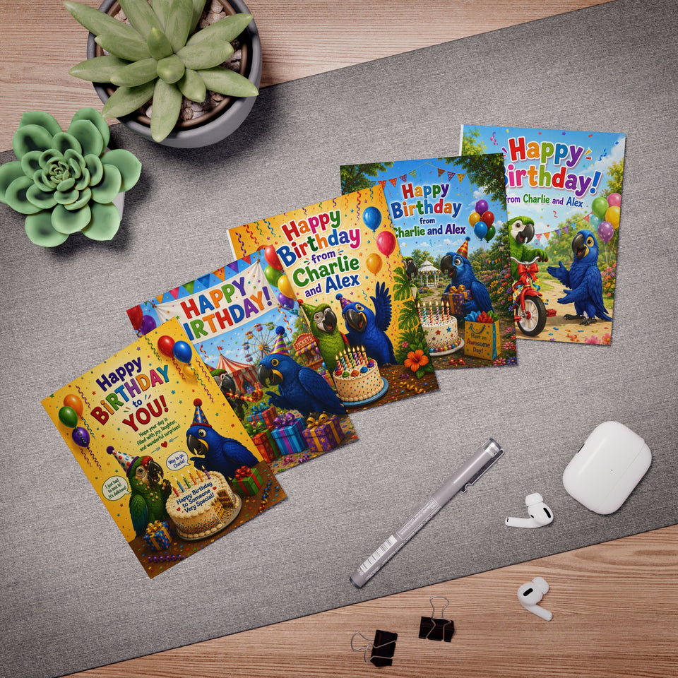 Charlie & Alex Children’s Birthday Card Collection MGC5