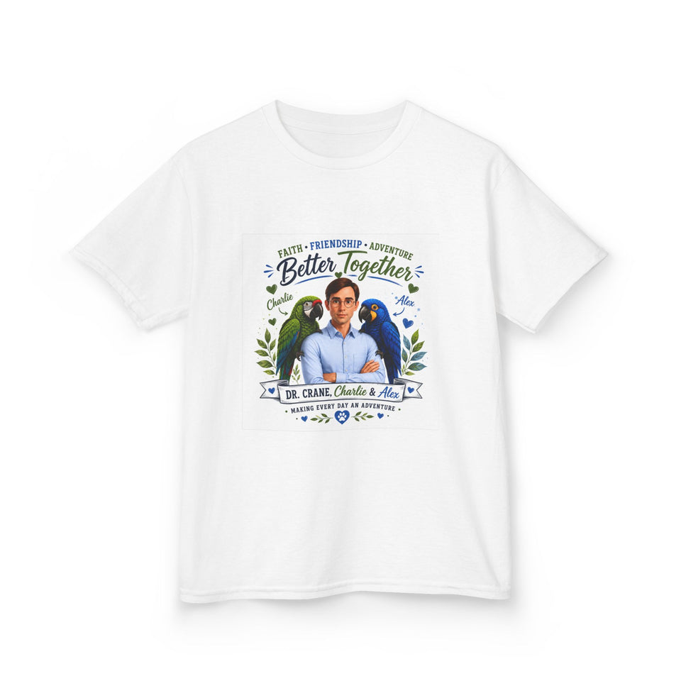 Better Together – Dr. Crane, Charlie & Alex Kids T-Shirt CA29