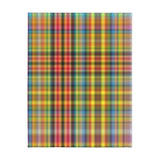 59CB  Colorful Plaid Blanket
