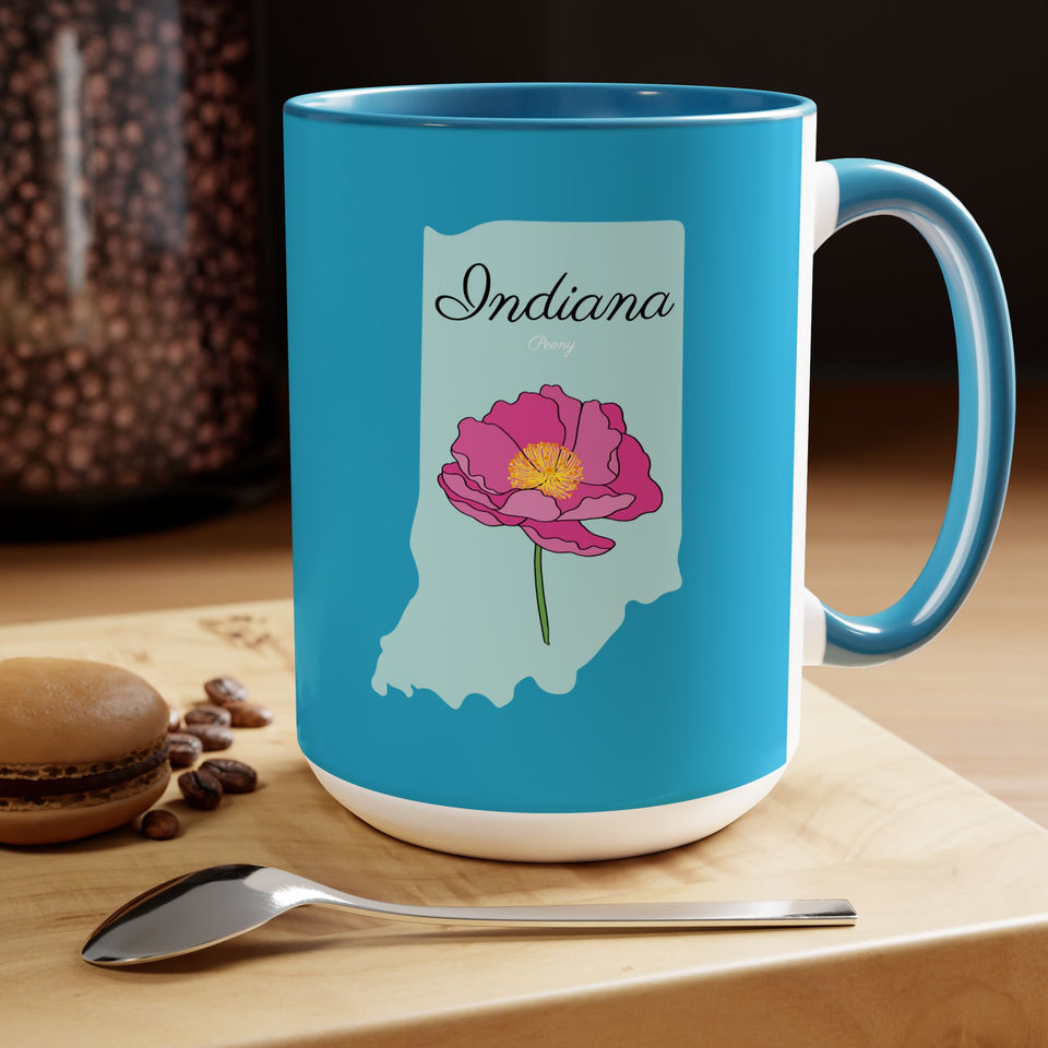 14SFM  Indiana State Flower Mug