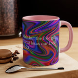30CMSM  Colorful Marble Romans 6:23 Mug