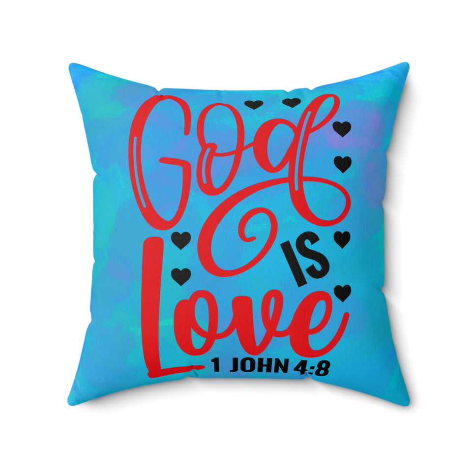 14WCP  Watercolor Christian Pillow